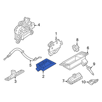 Audi OE - Liftgate Latch Cover