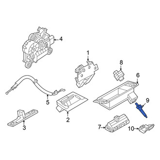 Audi OE - Rear Back Glass Washer Nozzle