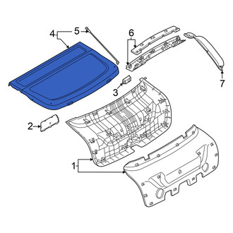 Audi OE - Rear Cargo Cover
