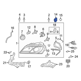 Audi OE - Headlight Wiring Harness Connector