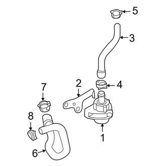 Audi OE - Cooling - Water Pump (Auxiliary), (Convertible 2.0L Gas)