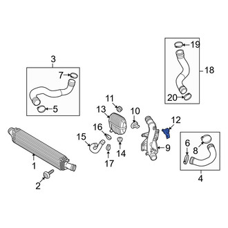Audi OE - Turbocharger Boost Sensor