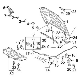 Audi OE - Hood & Components (Convertible)
