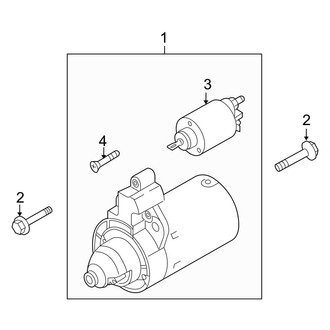 Audi OE - Electrical - Starter (2.0L)