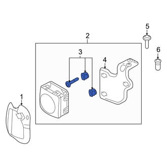 Audi OE - Cruise Control Distance Sensor Hardware Kit