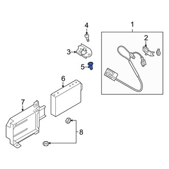 Audi OE - Park Assist Camera Nut