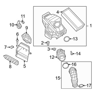 Audi OE - Engine / Transaxle - Air Intake (Convertible 2.0L Gas)