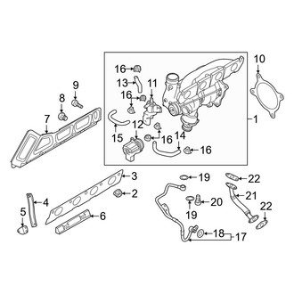 Audi OE - Engine / Transaxle - Turbocharger & Components (2.0L)