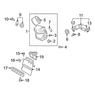 Audi OE - Engine / Transaxle - Air Intake (Convertible)