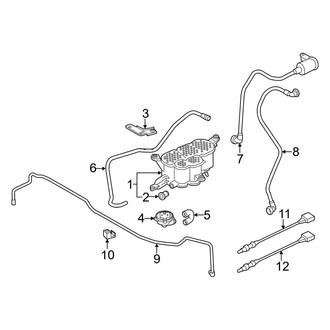 Audi OE - Emission System - Emission Components (Premium / Premium Plus Convertible)