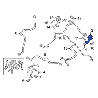 Audi OE - Left Secondary Air Injection Control Valve