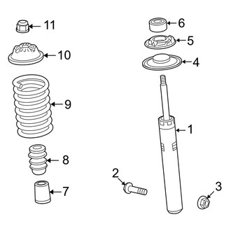 Audi OE - Front Suspension - Struts & Components (Convertible)