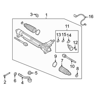 Audi OE - Steering Gear & Linkage (Convertible)