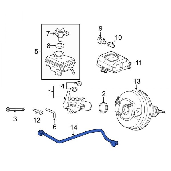 Brake Vacuum Hose