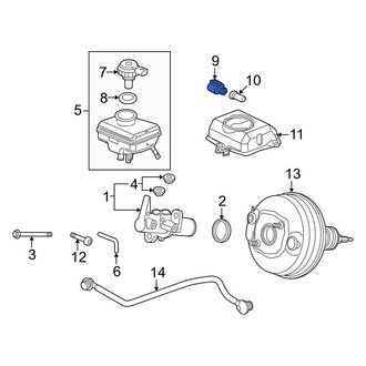 Audi OE - Brake Fluid Level Switch
