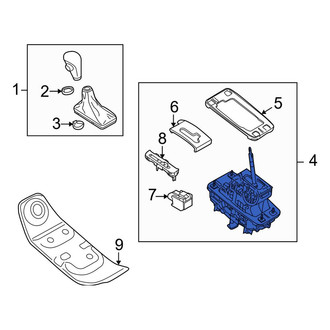 Audi OE - Automatic Transmission Shift Lever