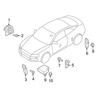 Audi OE - Restraint Systems - Air Bag Components (Modules & Sensors), (Convertible)