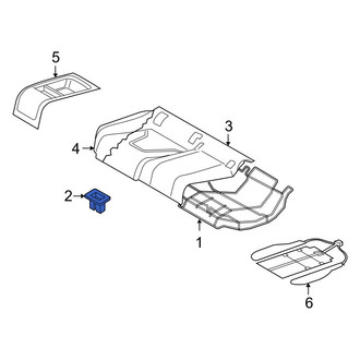 Audi OE - Seat Frame Grommet