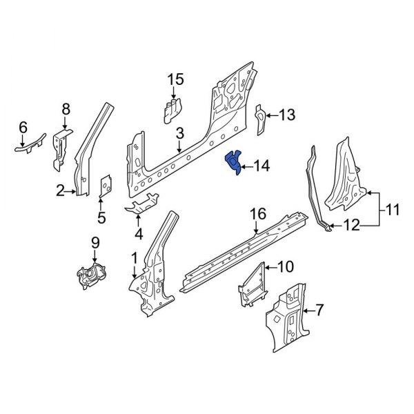 Sound Absorber Bracket