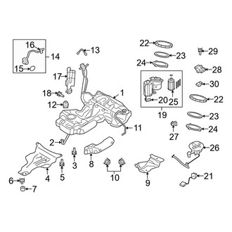 Audi OE - Fuel System Components