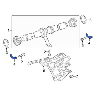 Audi OE - Drive Shaft Washer