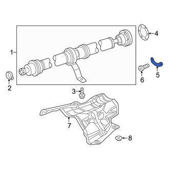 Audi OE - Drive Shaft Washer