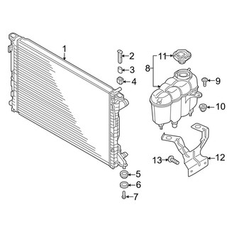 Audi OE - Cooling - Radiator & Components (Convertible)