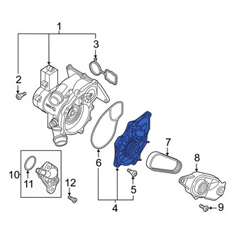 Audi OE - Engine Water Pump