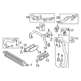 Audi OE - Cooling - Intercooler (Convertible)