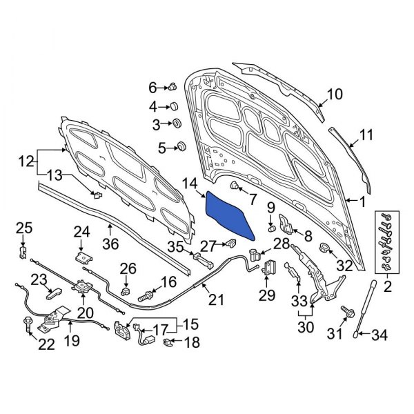 Hood Insulation Pad