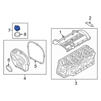 Audi OE - Engine Oil Filler Cap