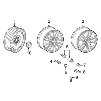 Audi OE - Wheels (19"), (Convertible)