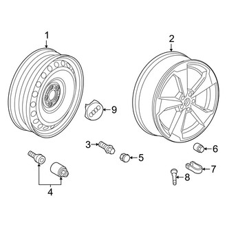 Audi OE - Wheels (20"), (Premium / Premium Plus / Prestige Convertible)