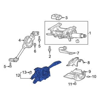Audi OE - Turn Signal & Combination Lever