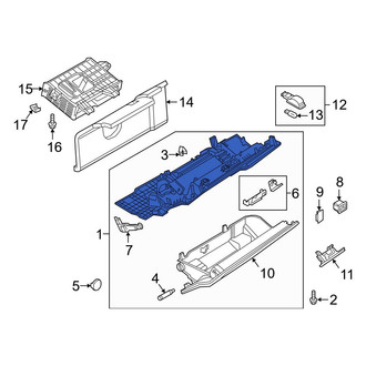 Audi OE - Glove Box Assembly