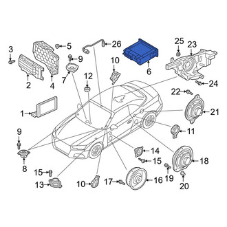 Audi OE - GPS Navigation Control Module