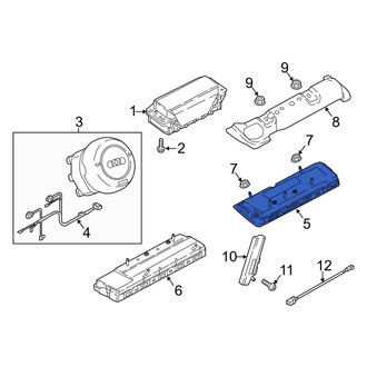 Audi OE - Right Lower Instrument Panel Air Bag