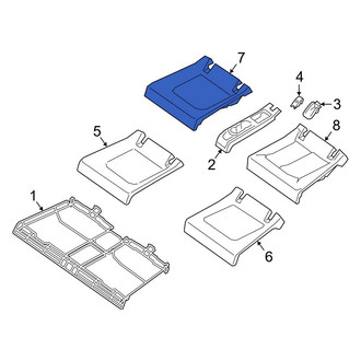 Audi OE - Rear Right Seat Cover