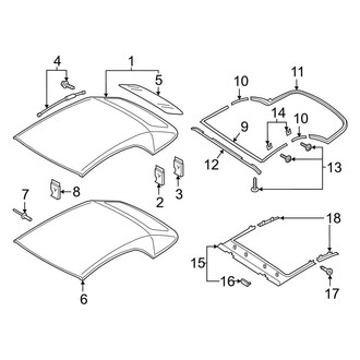 Audi OE - Convertible/Soft Top - Cover & Components (Convertible)