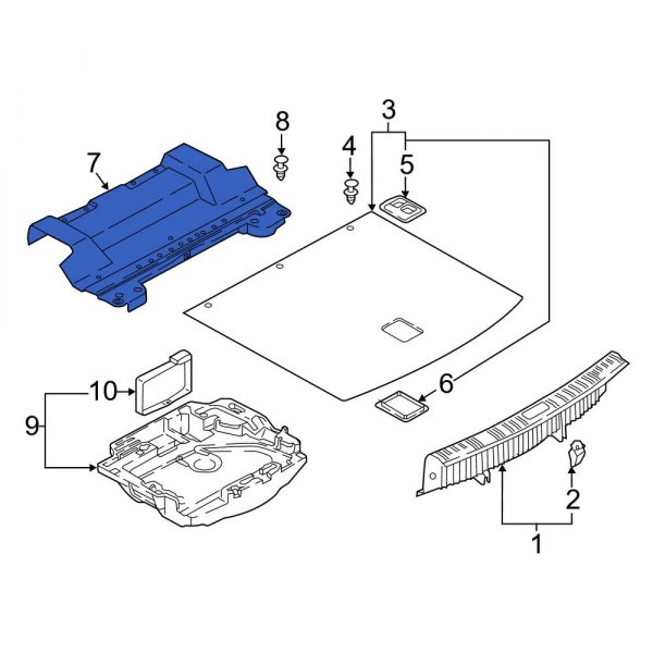 Trunk Trim Panel