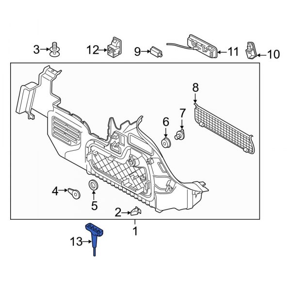 Deck Lid Release Lever