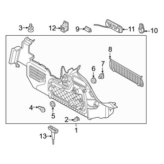 Audi OE - Rear Body & Floor - Interior Trim (Drivers Side), (Convertible)