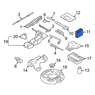 Audi OE - Tire Repair Kit