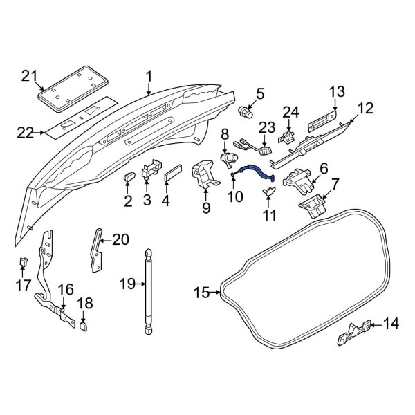 Deck Lid Lock