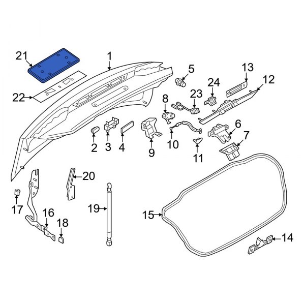 Deck Lid Seal