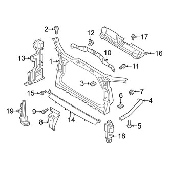 Audi OE - Radiator Support
