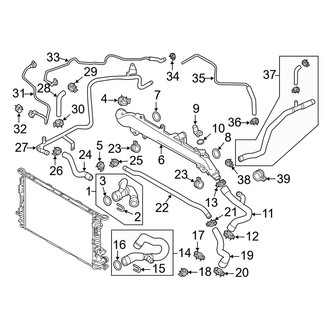 Audi OE - Cooling - Hoses & Pipes