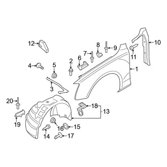Audi OE - Fender & Components