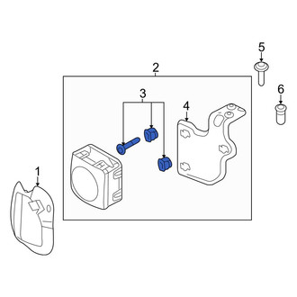Audi OE - Cruise Control Distance Sensor Hardware Kit