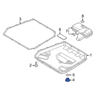 Audi OE - Transmission Drain Plug